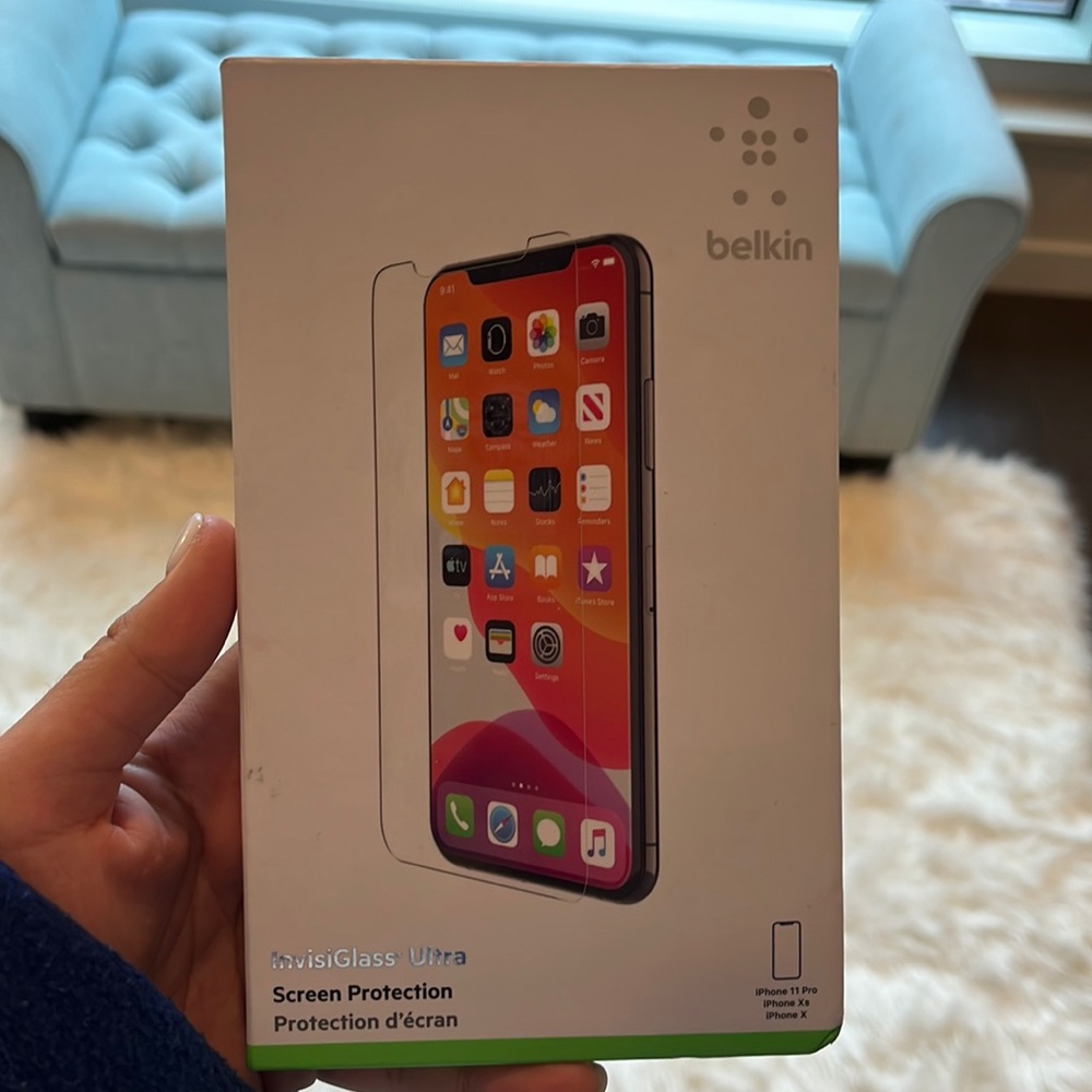 New Screen Protector for iPhone 11 Pro, iPhone Xs, iPhone X